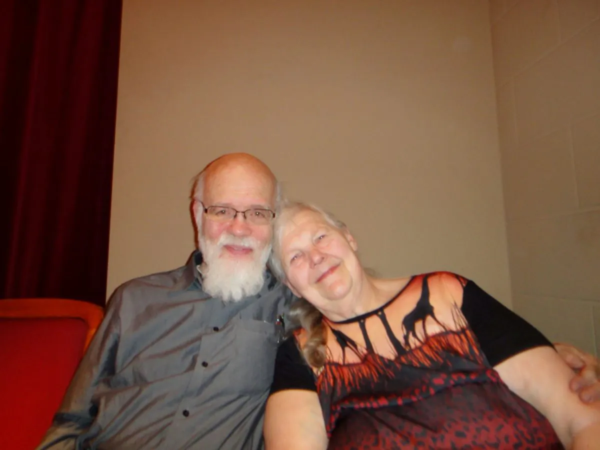 Music teachers Mike and Cecilia Foltz found inspiration and hope in Shen Yun on May 6, 2016 at Kitchener-Waterloo's Centre In The Square. (Dongyu Teng/Epoch Times)