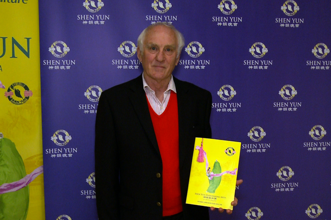 Radio host Tom Quick had high praise for Shen Yun Performing Arts at Centre In The Square in Kitchener-Waterloo on May 6, 2016. (NTD Television)