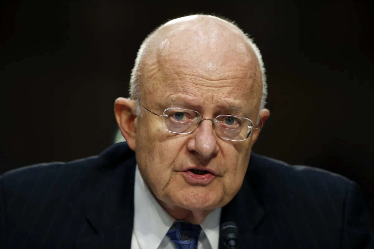 Director of the National Intelligence James Clapper testifies on Capitol Hill in Washington, D.C., o Feb. 9, 2016. Even though bulk collection of Americans’ phone records has ended, calls and emails are still being swept up by U.S. surveillance work targeting foreigners. There is a renewed push to find out how many. (AP Photo/Alex Brandon)