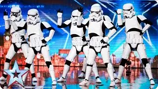 Who Are the Dancing Stormtroopers That Simon Cowell Gave a Golden Buzzer on ‘Britain’s Got Talent?’