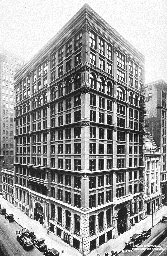 Home Insurance building. (Library of Congress, Public Domain)