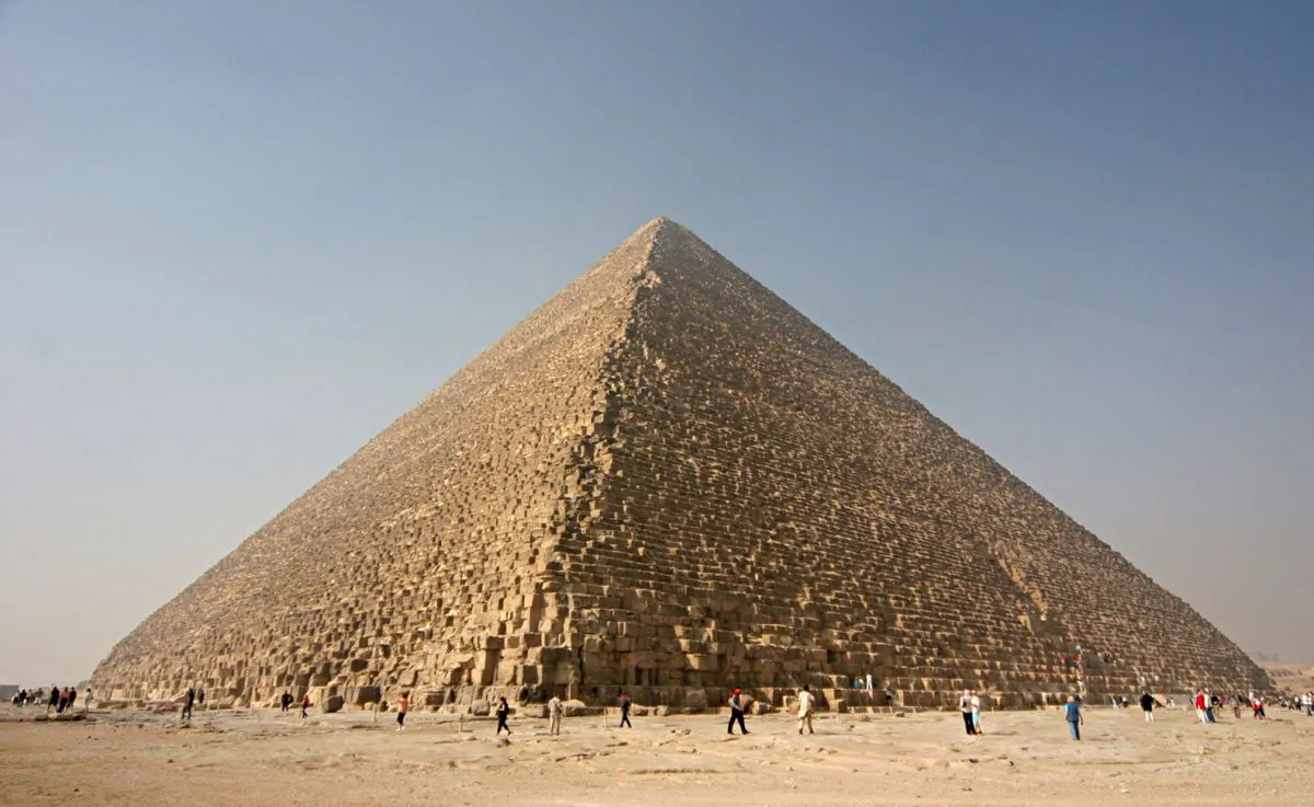 The Great Pyramid of Giza. (Nina/Wikimedia Commons, CC BY-SA)