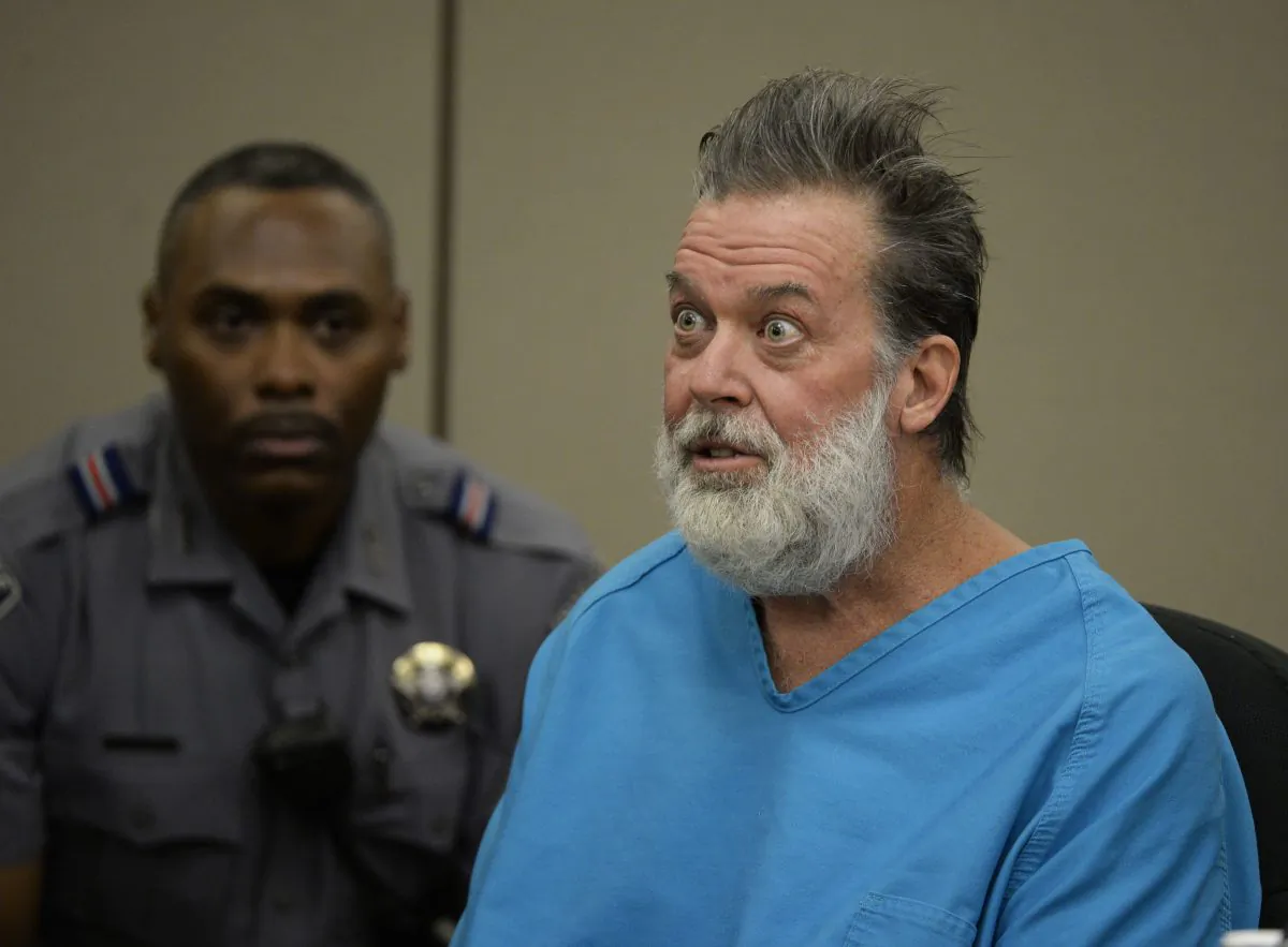 Robert Lewis Dear addresses Judge Gilbert Martinez during a court appearance Dec. 9, 2015 in Colorado Springs, Colorado. (Andy Cross-Pool/Getty Images)