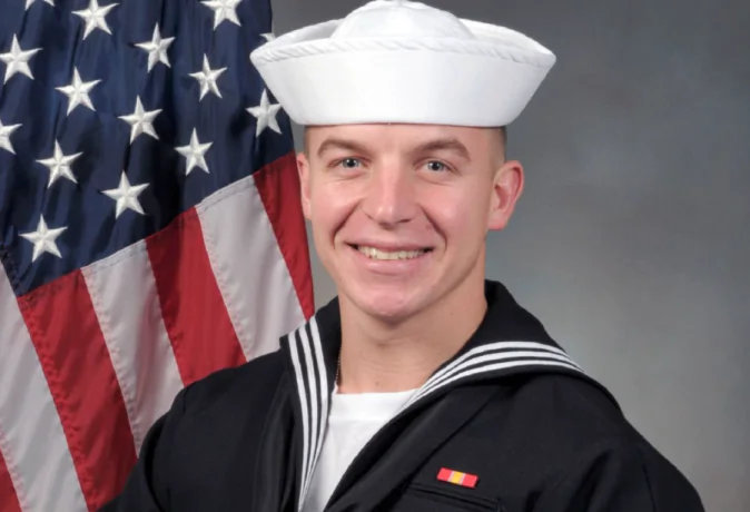 Seaman James "Derek" Lovelace in a file photo. (Naval Special Warfare Center via AP)