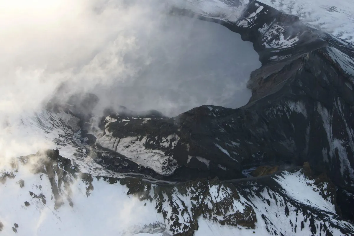 The crater lake of Mount Ruapehu on March 18, 2007 in New Zealand. (Photo by Phil Walter/Getty Images)