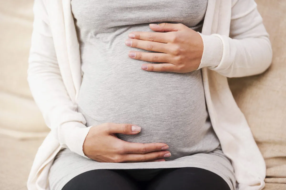 This file image shows a pregnant woman. (iStock)