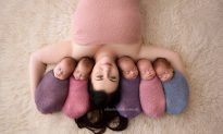 Australian Woman’s Photoshoot of Her Quintuplets Breaks the Internet