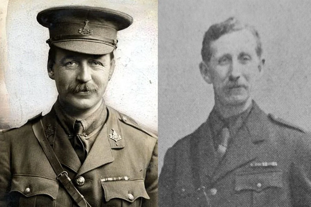 Sir Mark Sykes (L), 6th Baronet (1879-1919), and French diplomat François Georges-Picot (1870-1951). (Public Domain). (Public Domain)