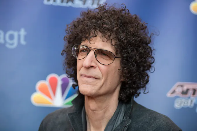 Howard Stern arrives at the 'America's Got Talent' Season 10 Red Carpet Event at New Jersey Performing Arts Center on March 2, 2015 in Newark, New Jersey. (Dave Kotinsky/Getty Images)