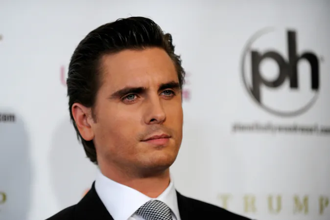 Television personality Scott Disick arrives at the 2012 Miss Universe Pageant at Planet Hollywood Resort & Casino on December 19, 2012 in Las Vegas, Nevada. (David Becker/Getty Images)