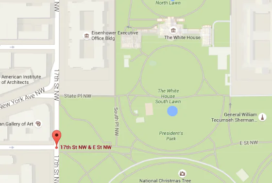 Man Approaches White House Checkpoint With Gun Drawn, Gets Shot