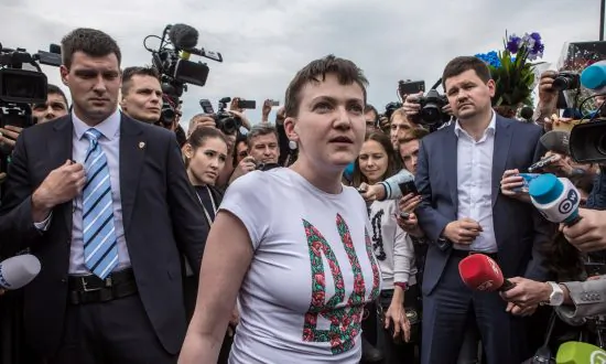 Russia Releases Jailed Ukrainian Pilot
