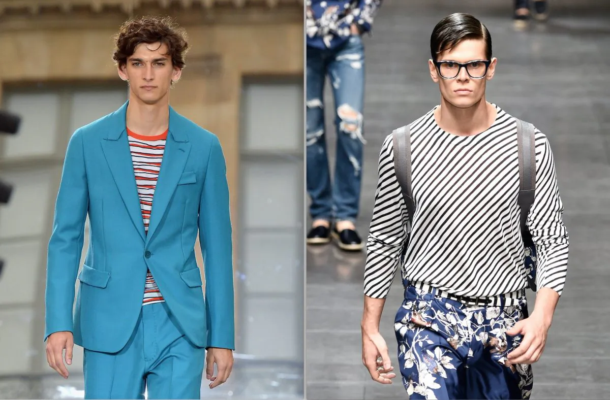 3:28 PM
You want to avoid colors that blend in with your skin because that's not going to complement you—it's going to make you look washed out, says Sean Coyle. 