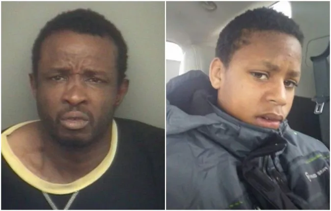 45-year-old Gregory Walker has been arrested in Toledo, Ohio after being sought in connection with the abduction with 13-year-old Deontae Mitchell. (Detroit Police Department photos)