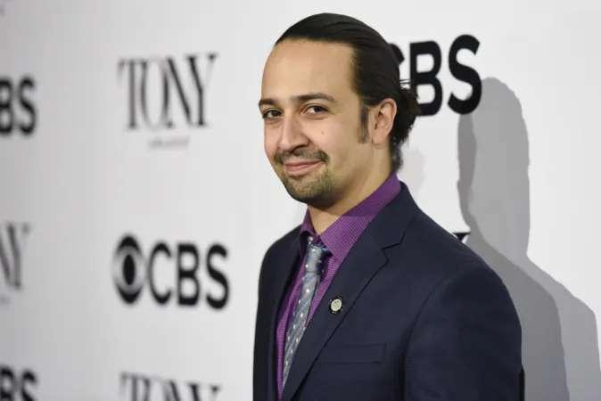Lin-Manuel Miranda attends the 2016 Tony Awards Meet The Nominees Press Junket at Diamond Horseshoe at the Paramount Hotel on May 4, 2016 in New York City. (Matthew Eisman/Getty Images)
