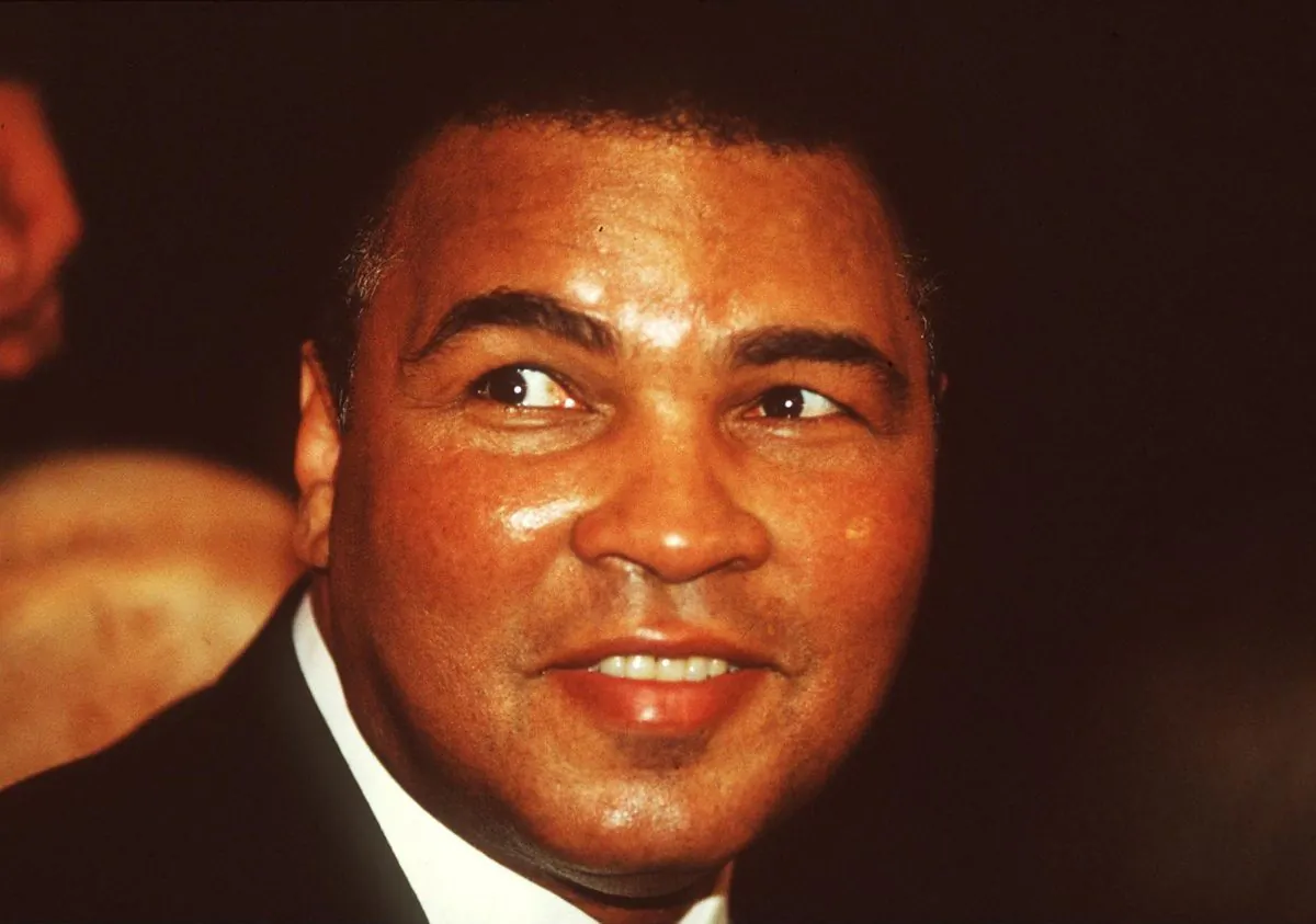 Muhammad Ali on April 22nd, 1995 (BONGARTS/Getty Images)