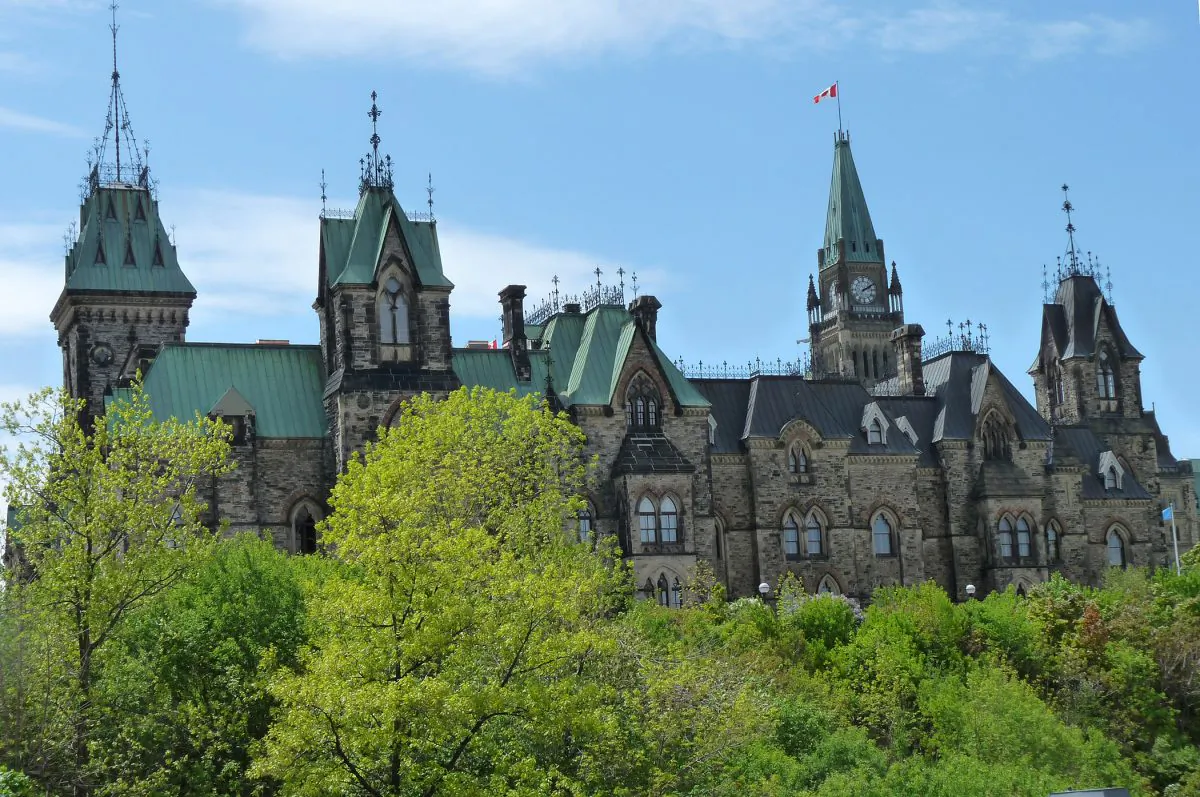 Side view of Parliament Hill in a file photo. (Barbara Angelakis) 