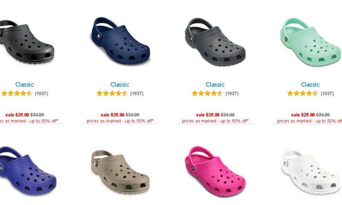 crocs prices
