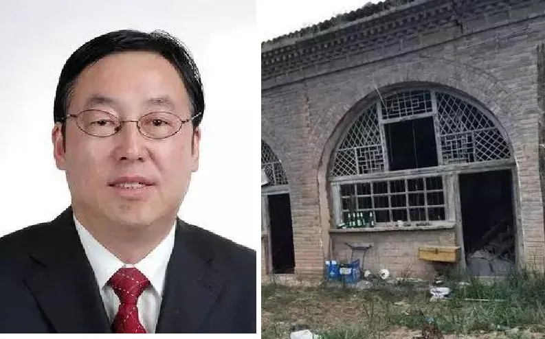 Li Jianmin's shabby cave dwelling in his hometown. (via Xinhua)