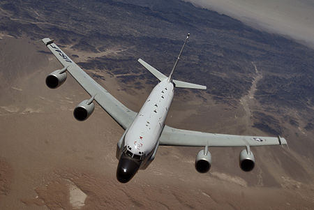 A file photo of a Boeing RC-135. (Master Sgt. Lance Cheung/U.S. Air Force)