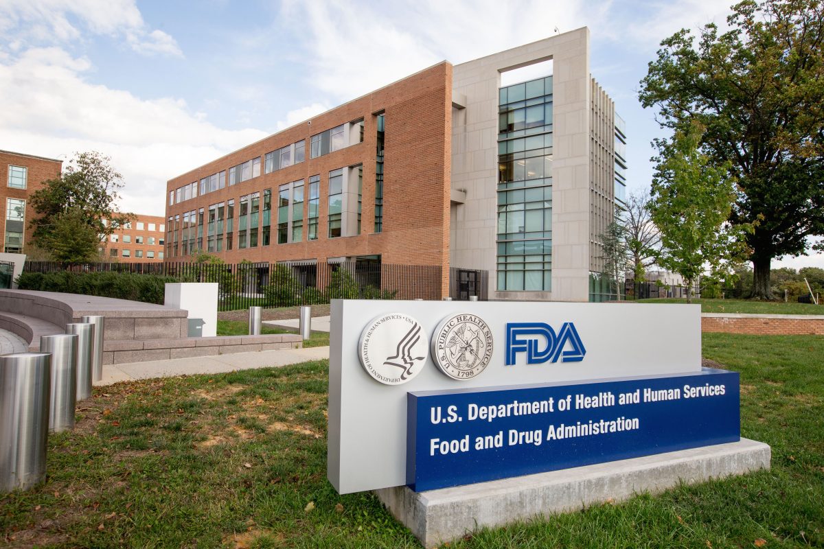 The Food & Drug Administration campus in Silver Spring, Md., on Oct. 14, 2015. (AP Photo/Andrew Harnik)