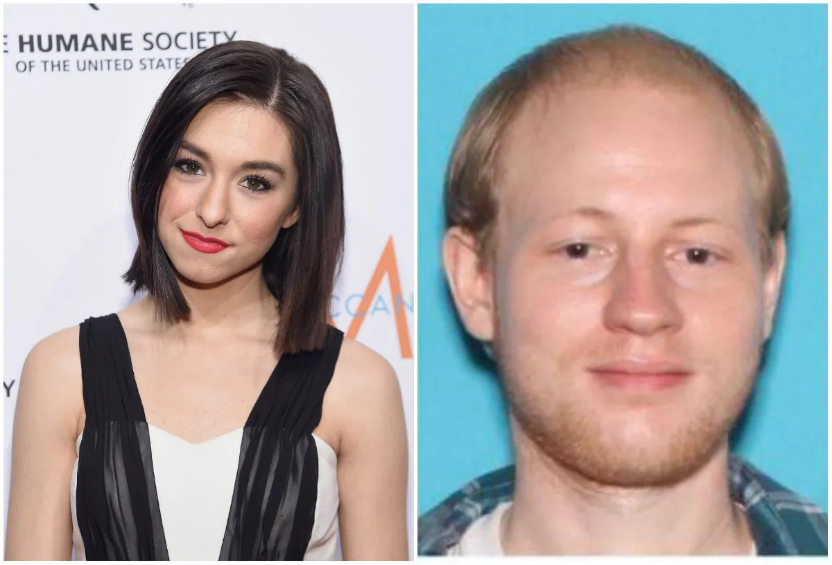 Left: Christina Grimmie attends the 2015 To The Rescue! New York Gala at Cipriani 42nd Street on Nov. 13, 2015, in New York. (Jamie McCarthy/Getty Images); Right: Kevin James Loibl, who shot Grimmie after a concert at The Plaza Live Friday night, June 10, 2016, in Orlando, Fla. (Orlando Police Department)