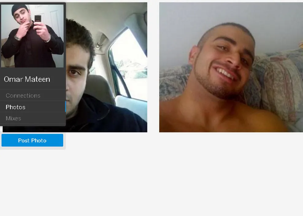 (Screenshot/Omar Mateen MySpace)