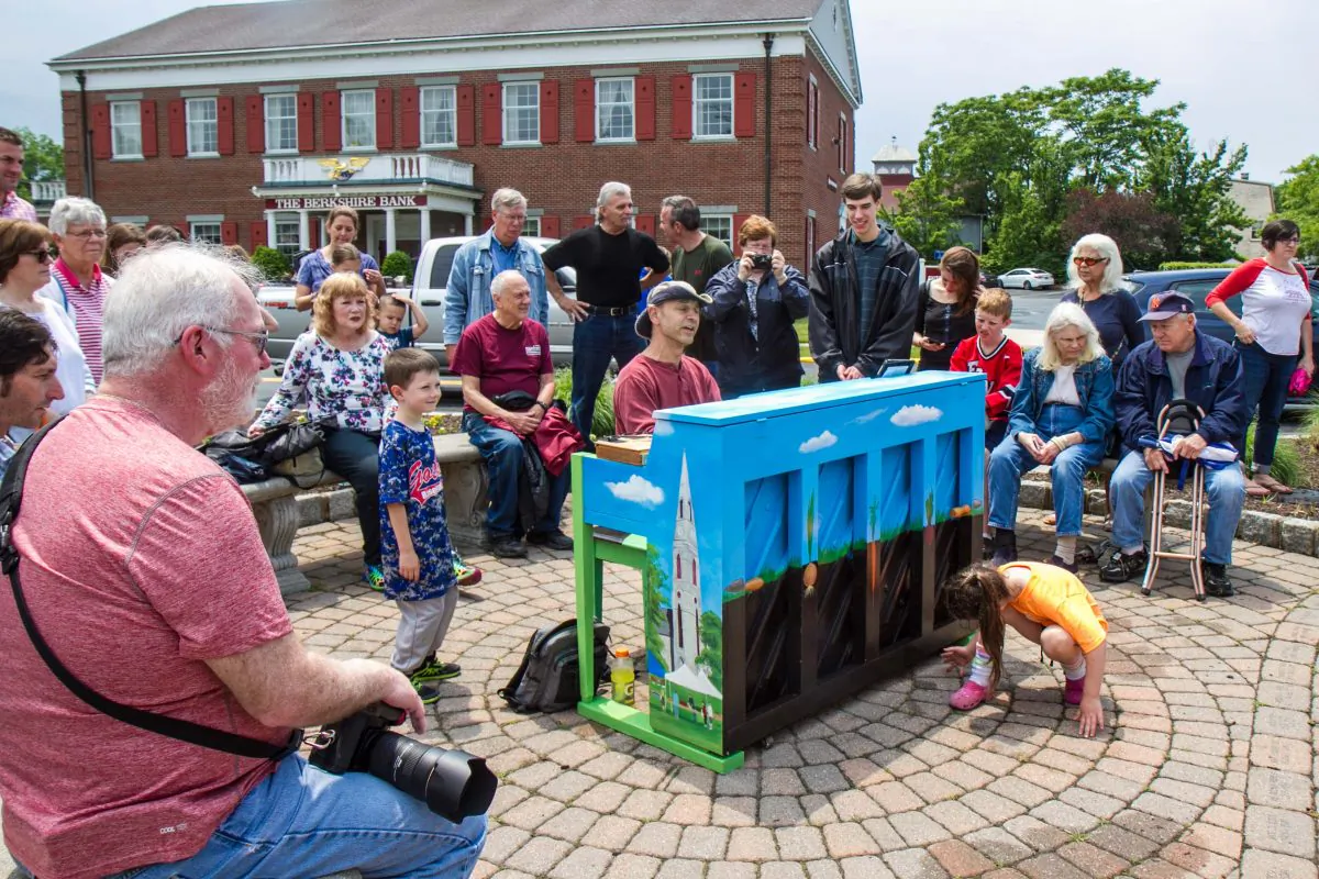 The Keys of Goshen project comes to fruition in the Village of Goshen, N.Y., on June 11, 2016. (Kati Vereshaka/Epoch Times)