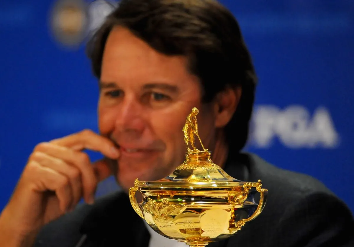Paul Azinger was the USA's Ryder Cup captain in 2008, when the Americans won 16.5 to 11.5. (Sam Greenwood/Getty Images)