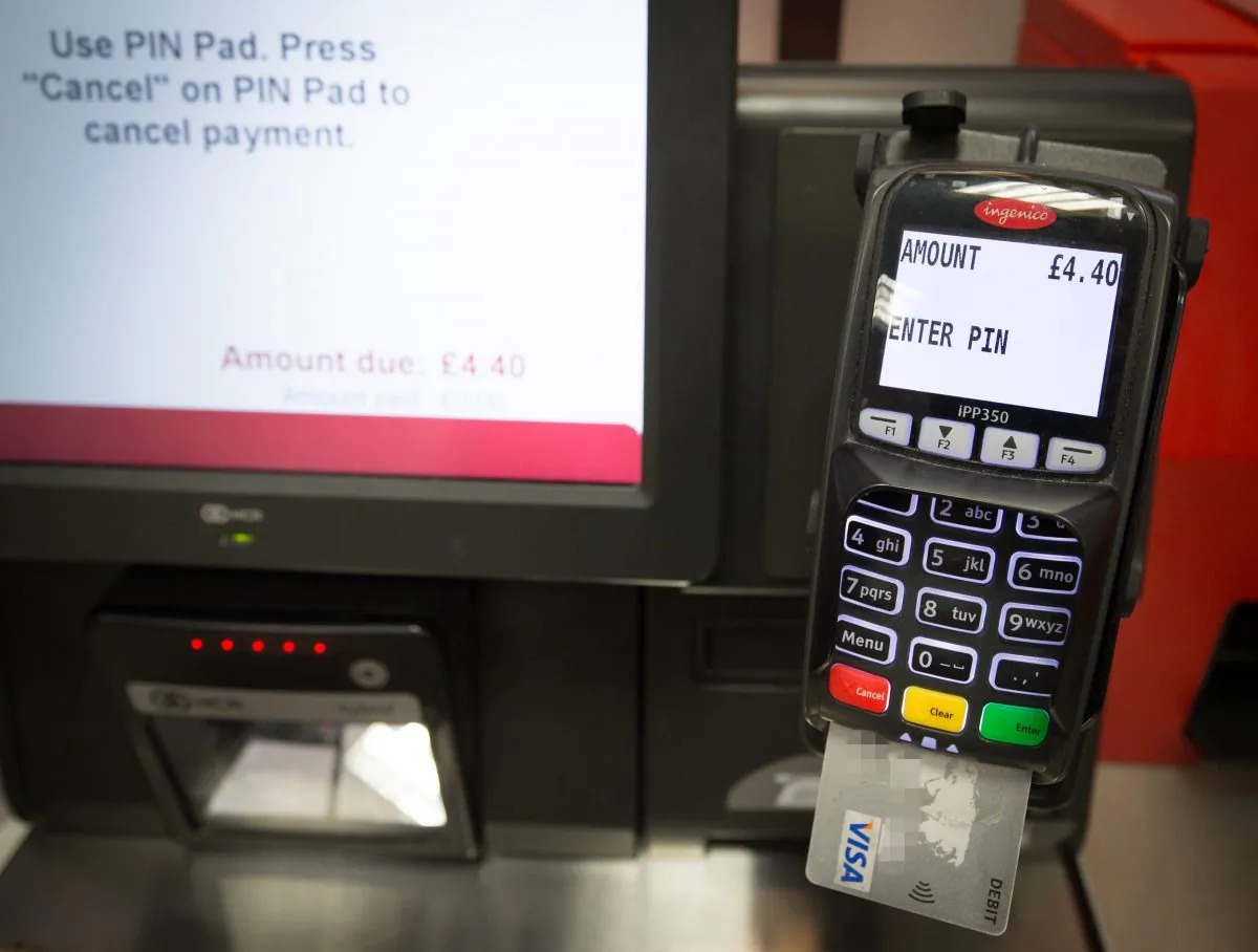 A pin machine on May 21, 2015 in Bristol, England. (Matt Cardy/Getty Images)