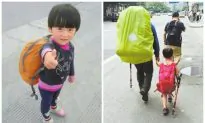 Instead of Kindergarten, Parents of 4-Year-Old Girl Send Her Backpacking Across China