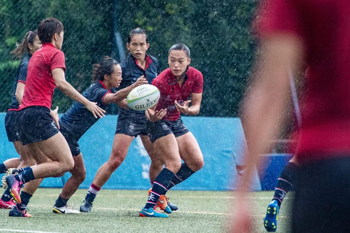 Open training of National Sevens Teams at Kings Park Sports Ground, Ho Man Tin, Kowloon, Hong Kong on 11 June  2016, Hong Kong, China  (Ike Li/ikeimages)
