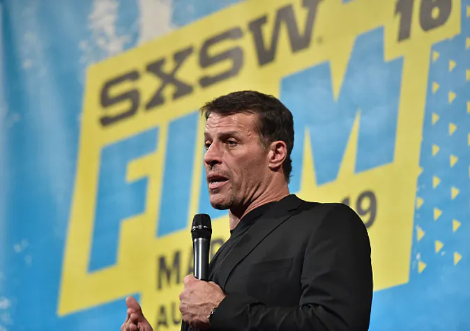 Tony Robbins attends the screening of 'Tony Robbins: I Am Not Your Guru' during the Music, Film + Interactive Festival on in Austin, Texas. (Mike Windle/Getty Images)