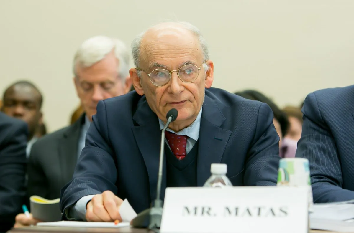 David Matas testifies at a U.S. Congressional hearing on organ harvesting, in this file photo. (Lisa Fan/Epoch Times)