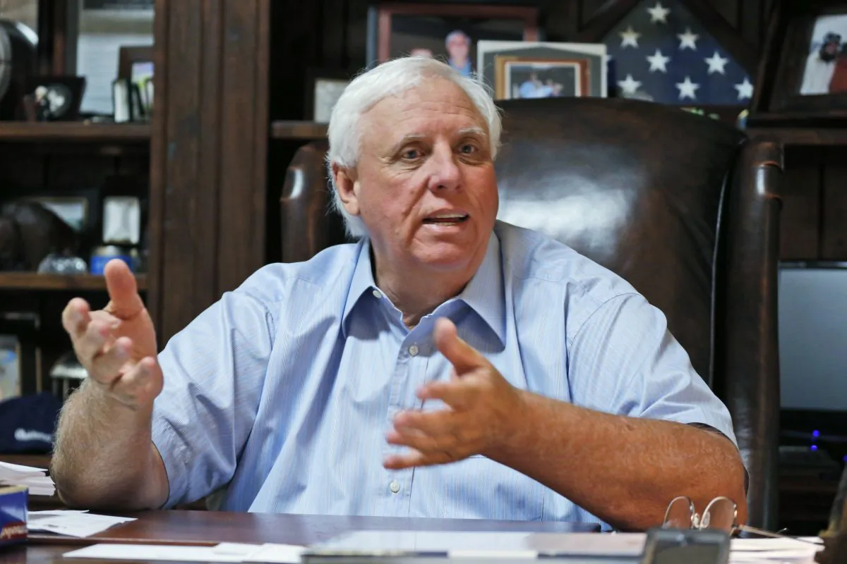 Jim Justice, the West Virginia governor, in a 2016 file photograph. (Steve Helber/AP Photo)