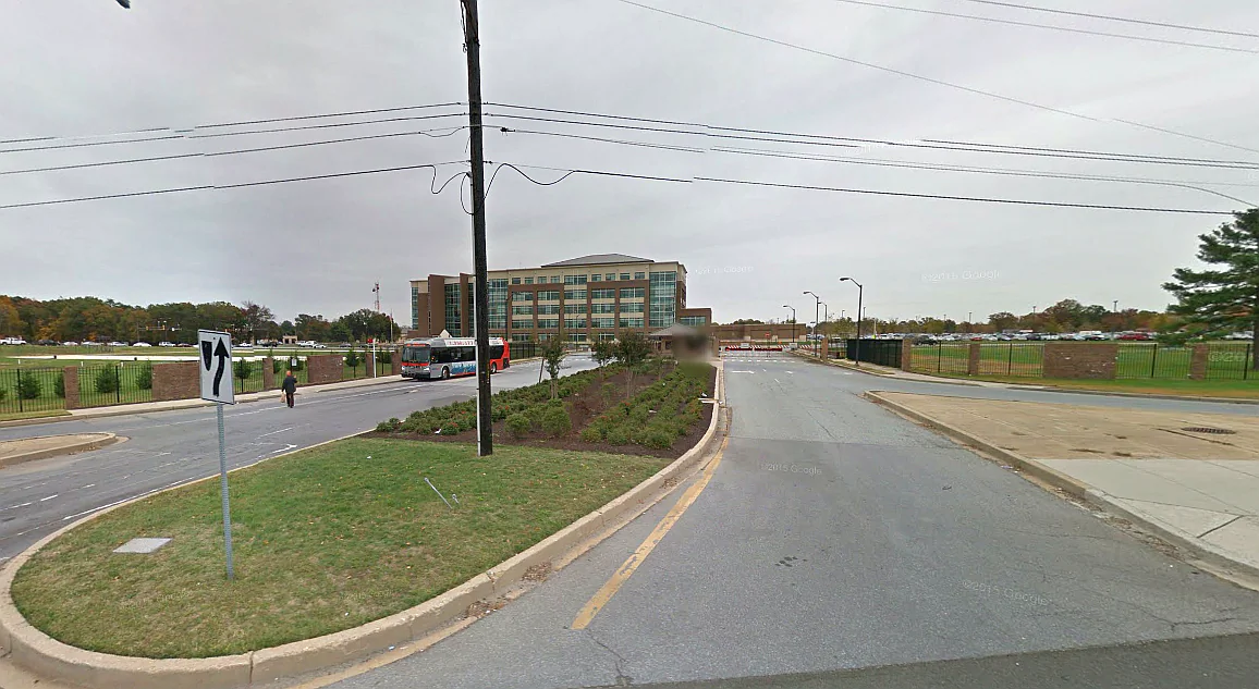 Joint Base Andrews in Maryland in an undated file photo (Google Maps/Screenshot via The Epoch Times)