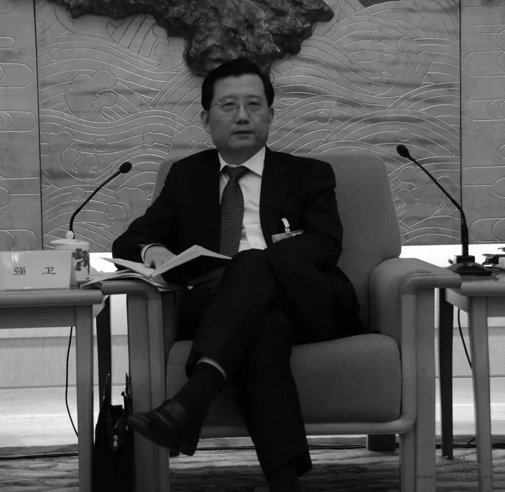 Qiang Wei attended a meeting at the Great Hall of the People on March 6, 2013. Qiang was recently removed from his post as Party Secretary of Jiangxi Province. (People’s Net)