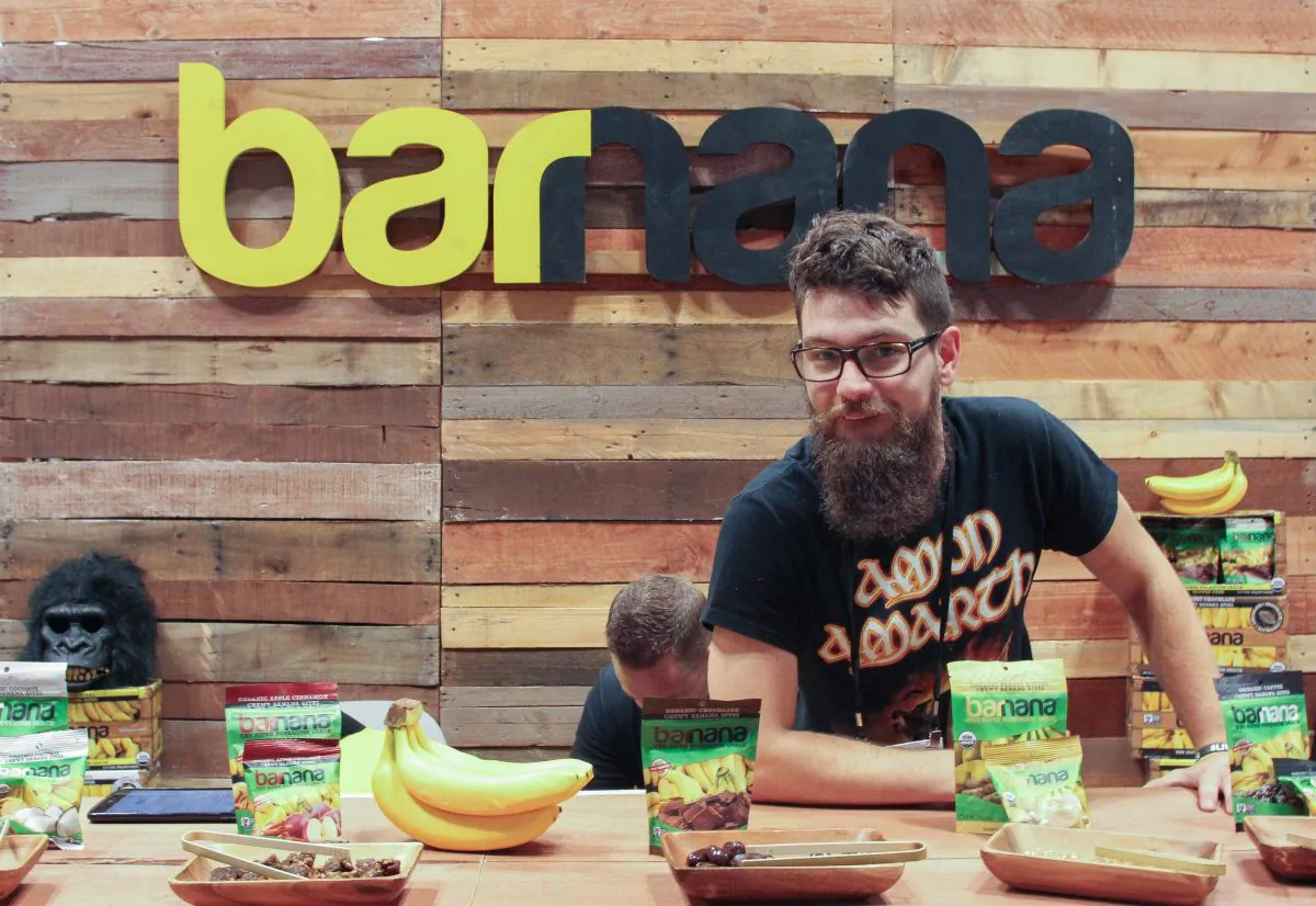 Barnana was one of over 2,500 vendors at the Summer Fancy Food Show in New York on June 26–28, 2016. (Andrea Hayley/Epoch Times)