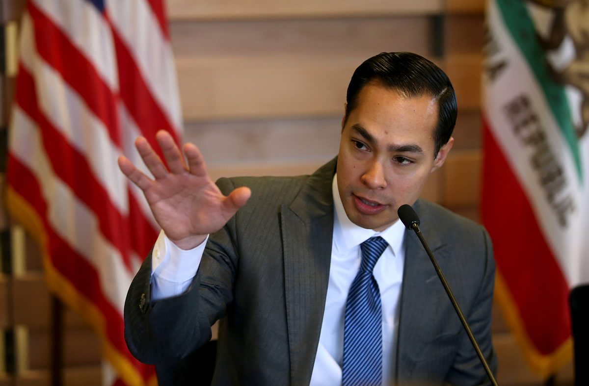 Julian Castro Tours New Housing Facility For Recently Homeless Vets In CA