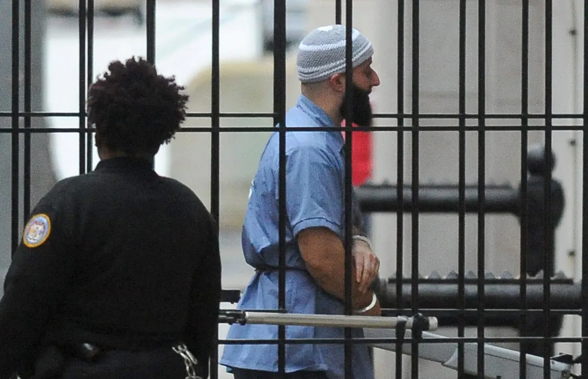 Adnan Syed enters Courthouse East in Baltimore prior to a hearing on Feb. 3, 2016. (Barbara Haddock Taylor//The Baltimore Sun via AP)  