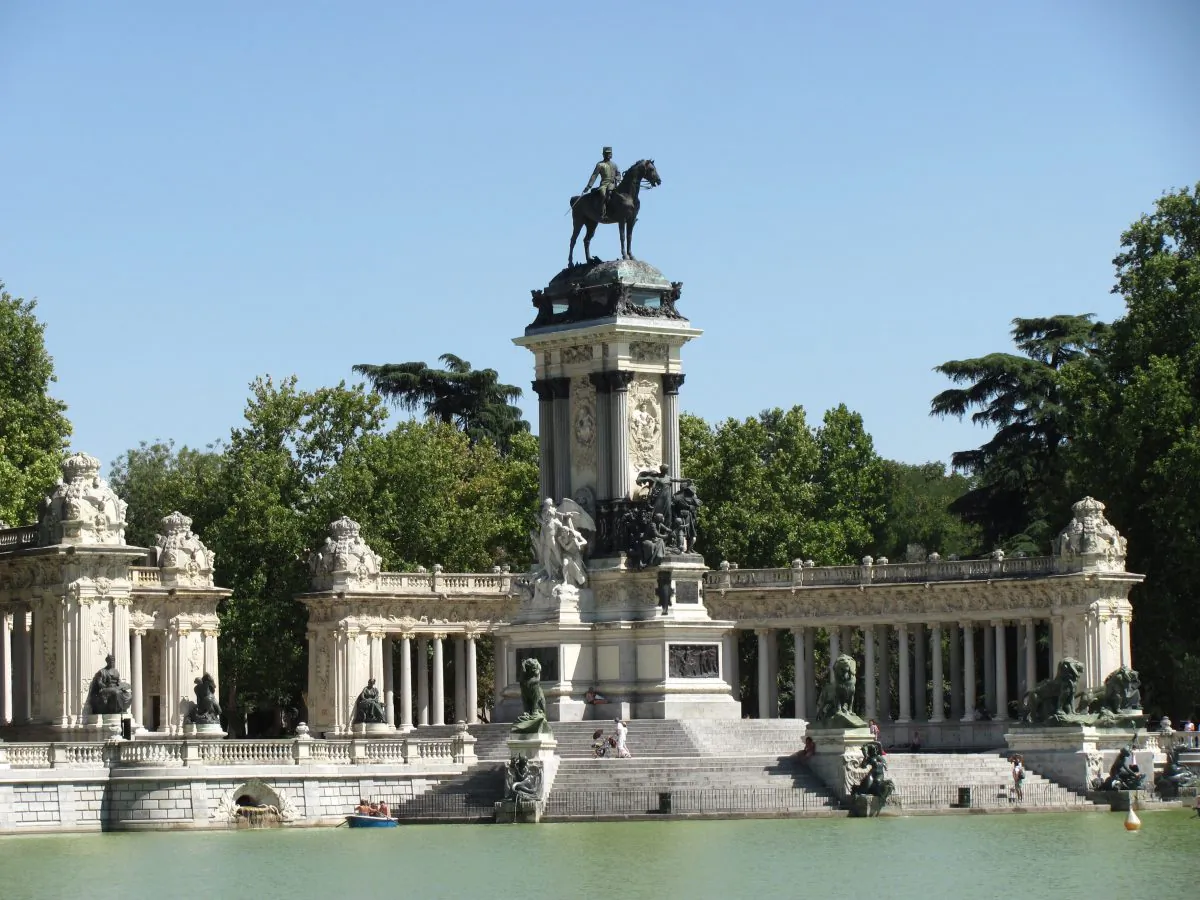 Serenity in Retiro Park. (Mitchell Jordan