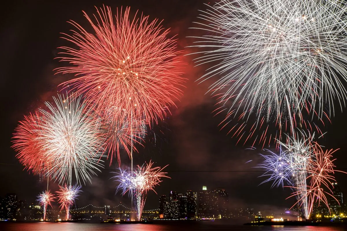 New York's Fouth of July celebrations. (Annie Zhuo/Epoch Times)