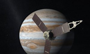 Jupiter Has New Visitor, a Solar-Powered Spacecraft