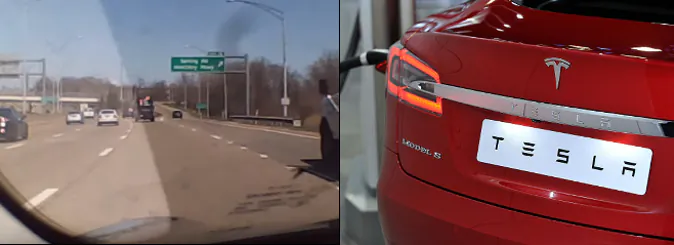 Tesla Crash Driver Was Watching ‘Harry Potter,’ Says Witness