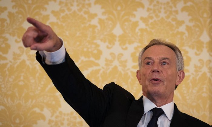 LONDON, UNITED KINGDOM - JULY 6: Former Prime Minister, Tony Blair speaks during a press conference at Admiralty House, where responding to the Chilcot report he said: "I express more sorrow, regret and apology than you may ever know or can believe on July 6, 2016. in London, United Kingdom. The Iraq Inquiry Report into the UK government's involvement in the 2003 Iraq War under the leadership of Tony Blair was published today. The inquiry, which concluded in February 2011, was announced by then Prime Minister Gordon Brown in 2009 and is published more than seven years later.  Mr Blair said that the report contained "serious criticisms" but showed that "there were no lies, Parliament and the Cabinet were not misled, there was no secret commitment to war, intelligence was not falsified and the decision was made in good faith".  (Photo by Stefan Rousseau - WPA Pool/Getty Images)