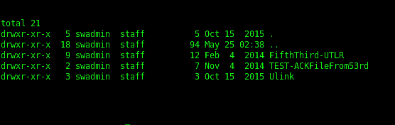 A screenshot from a cyberattack shows files relating to Uniteller, Fifth Third Bank, and uLink cards. (Edward Alexander)
