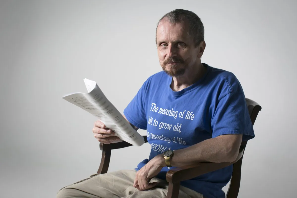 Composer William Vollinger in Manhattan, New York, on July 6, 2016. (Samira Bouaou/Epoch Times)