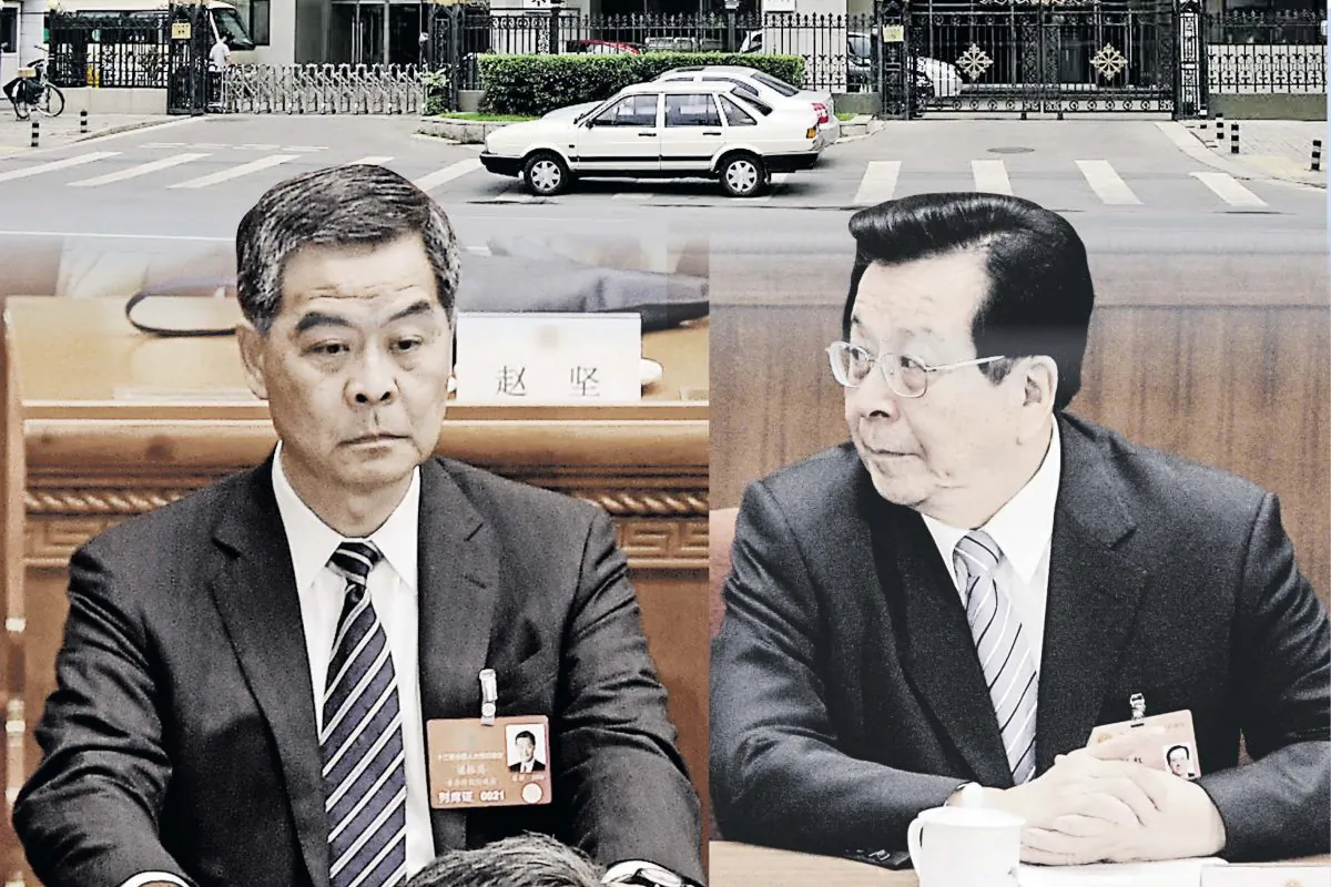 The upcoming inspection of the Hong Kong and Macau Affairs Office is believed to be aimed at cleaning up the remaining influences of Jiang Zemin and former vice-chairman Zeng Qinghong in Hong Kong. (Compilation by Epoch Times)