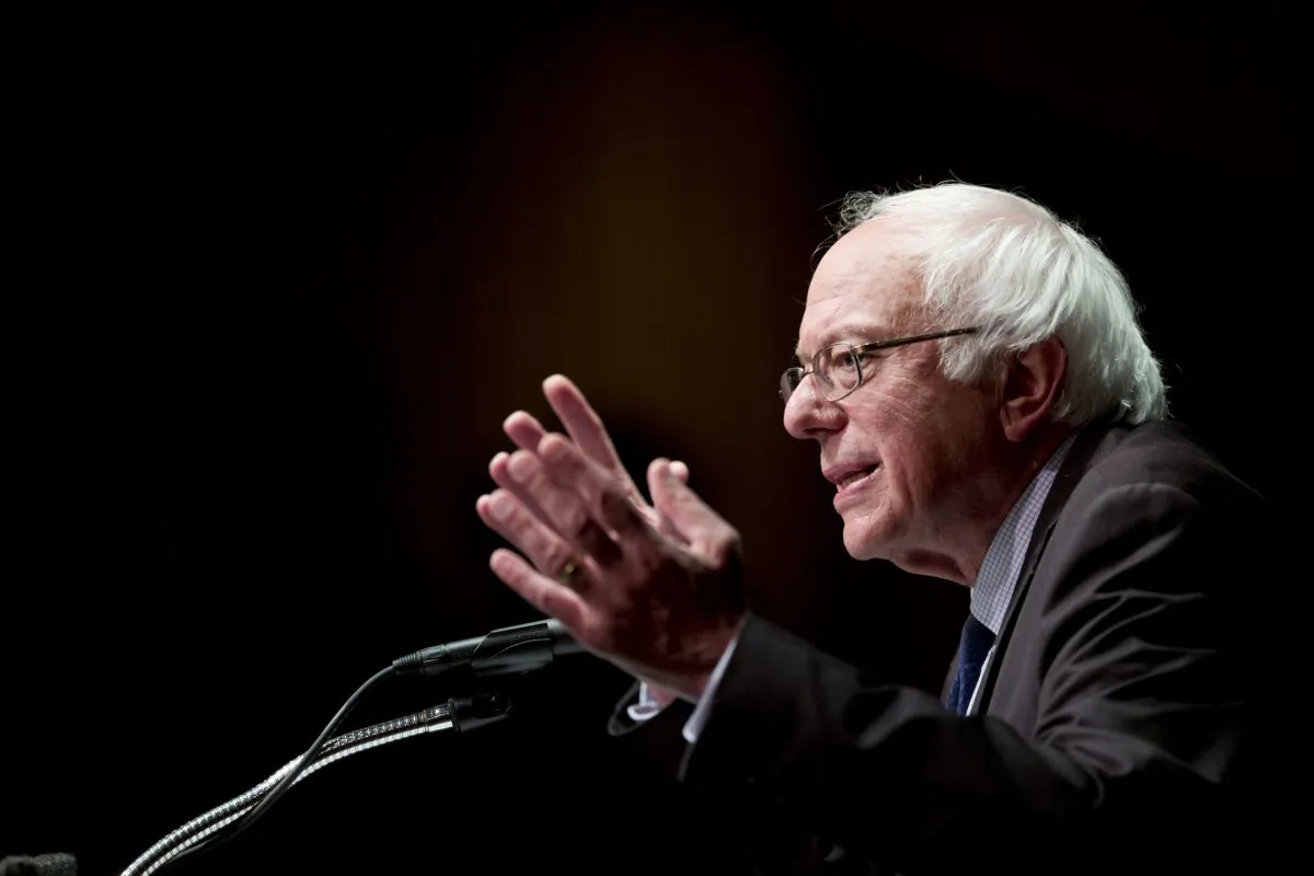 Democratic presidential candidate Sen. Bernie Sanders (I-Vt.) speaks in Albany, N.Y., on June 24, 2016. (AP Photo/Mike Groll, File)