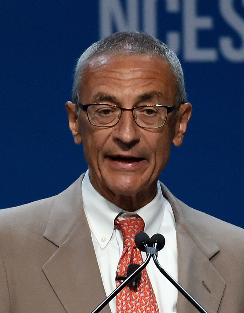 John Podesta, Former counselor to President Barack Obama and current campaign manager for Hillary Clinton. (Ethan Miller/Getty Images)